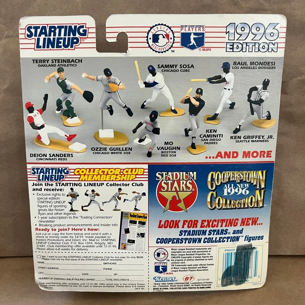 Starting Lineup 1996 Rafael Palmeiro Baltimore Orioles Extended Series Kenner